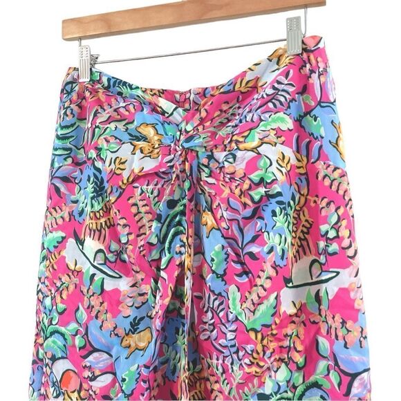 J. McLaughlin Blakely Floral Pencil Skirt in Rose Freshfield, Size 8 - Picture 4 of 15